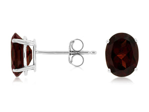 Rhodolite Garnet Earrings