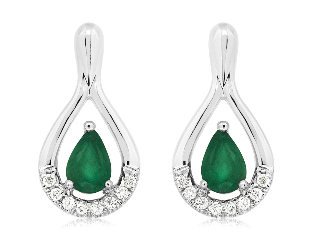 Emerald Earrings