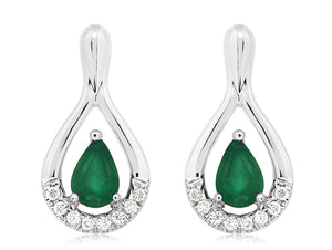 Emerald Earrings