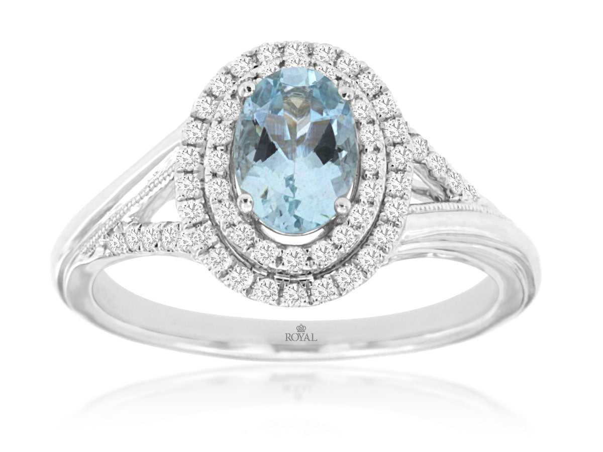 Aquamarine Ring