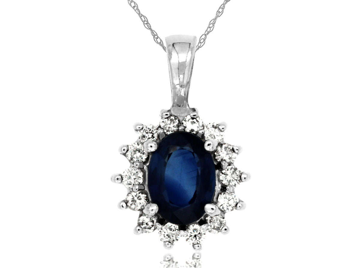 Sapphire Pendant