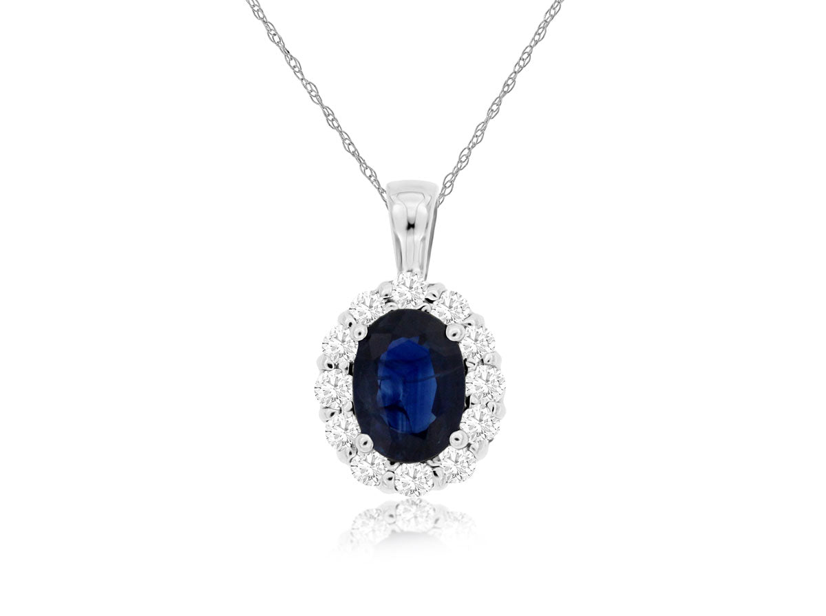 Sapphire Pendant