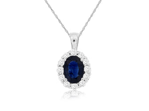 Sapphire Pendant